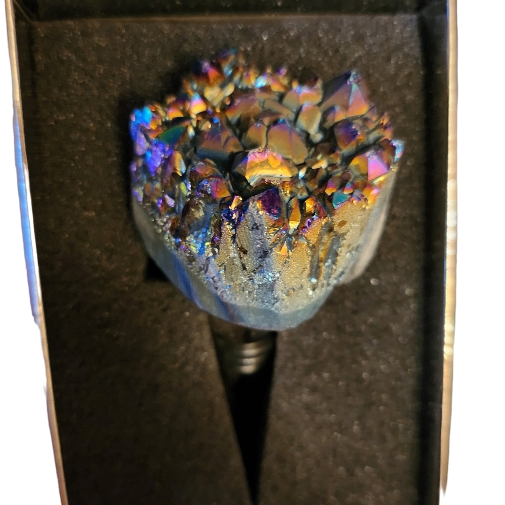Wine Stopper Titanium Quartz Stone